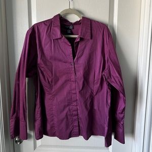 Gorgeous Orchid Purple Shirt - Lane Bryant Plus 18 20